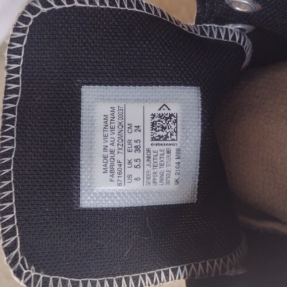 Brand new Women's platform high top Converse cheetah print size 6 - Picture 7 of 7